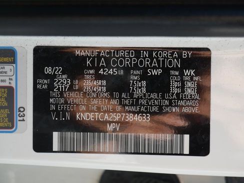 Used 2023 Kia Seltos SX w/ SX Sunroof Package image 27