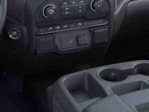 New 2026 Chevrolet Silverado 1500 Custom w/ Turbomax Blackout Package AWD/4WD image 24