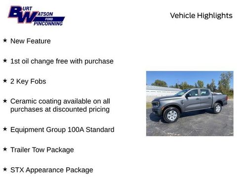 New 2025 Ford Ranger XL w/ Trailer Tow Package image 9