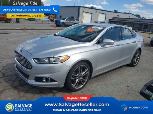 Used 2014 Ford Fusion Titanium FWD image 1