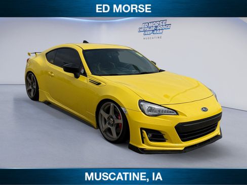 Used 2017 Subaru BRZ Series.Yellow RWD image 7