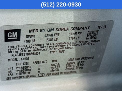 Used 2016 Buick Encore AWD image 38