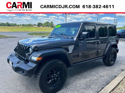 Used 2021 Jeep Wrangler Unlimited Sport AWD/4WD image 3