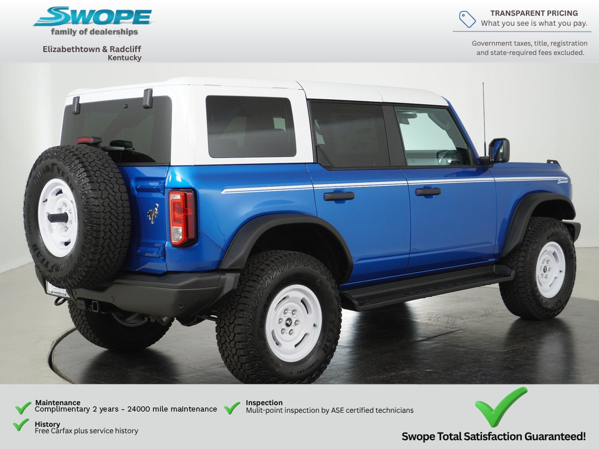 New 2026 Ford Bronco Heritage Edition AWD/4WD image 3