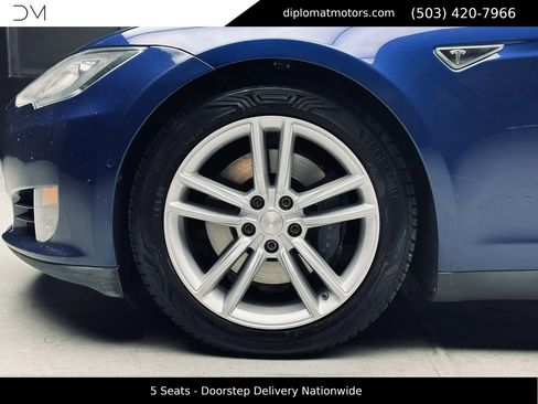 Used 2015 Tesla Model S 85D AWD/4WD image 29