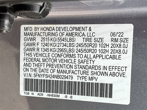 Used 2022 Honda Pilot Special Edition image 33