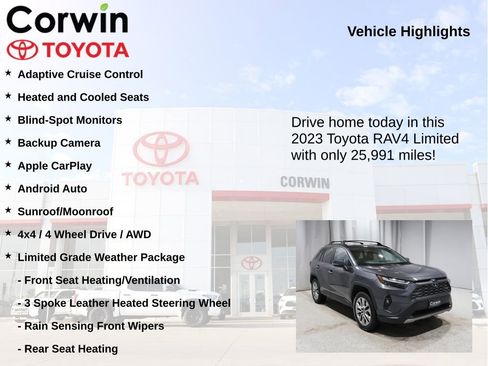 Used 2023 Toyota RAV4 Limited image 6