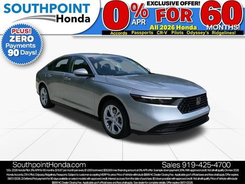 New 2026 Honda Accord LX image 1