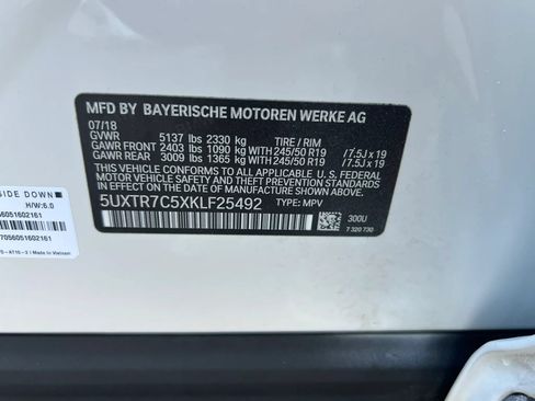Used 2019 BMW X3 sDrive30i w/ Premium Package RWD image 32