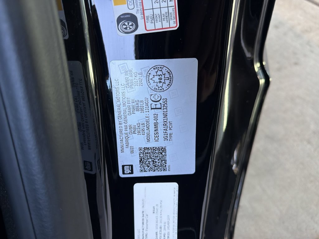 Certified 2022 Chevrolet Camaro LT w/ RS Package RWD image 34