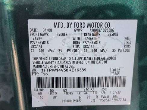 Used 2008 Ford F150 image 33
