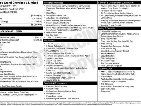 Used 2021 Jeep Grand Cherokee L Limited image 40