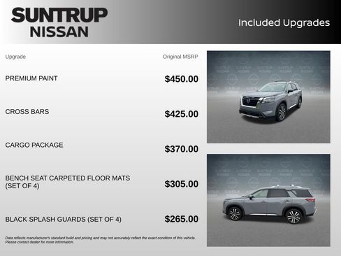 Certified 2025 Nissan Pathfinder Platinum w/ Cargo Package AWD/4WD image 2