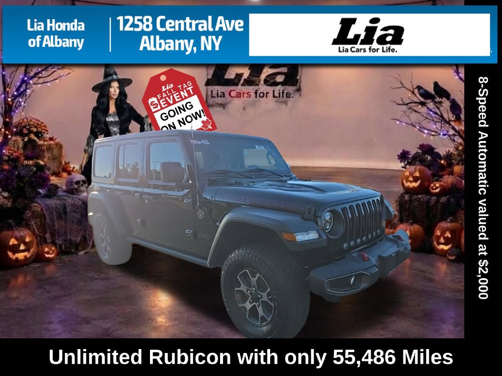 Used 2018 Jeep Wrangler Unlimited Rubicon AWD/4WD image 1