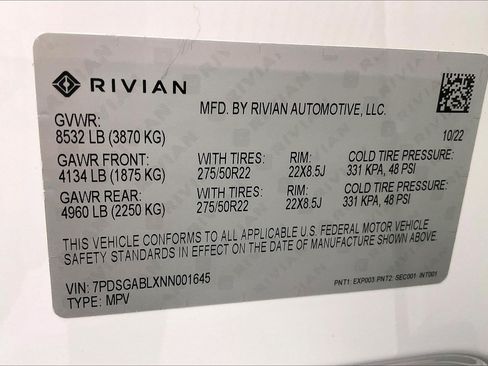 Used 2022 Rivian R1S Launch Edition AWD/4WD image 34