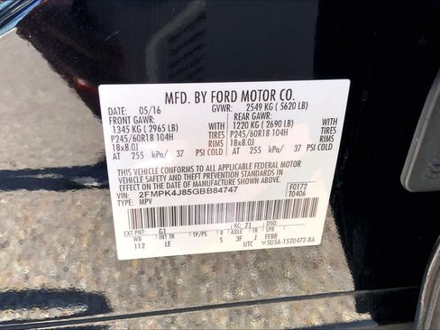 Used 2016 Ford Edge SEL w/ Equipment Group 201A image 36