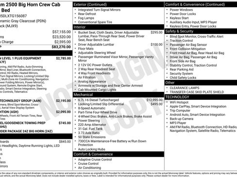 New 2026 RAM 2500 Big Horn image 3