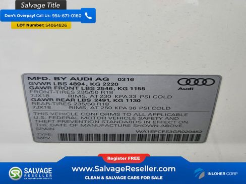 Used 2016 Audi Q3 2.0T Premium Plus AWD/4WD image 16