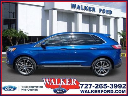 Certified 2022 Ford Edge Titanium w/ Class II Trailer Tow Package