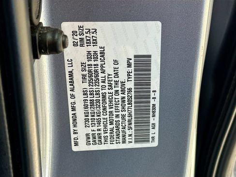 Used 2020 Honda Odyssey EX-L image 35