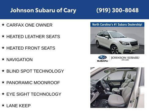 Used 2017 Subaru Forester 2.5i Limited AWD/4WD image 6