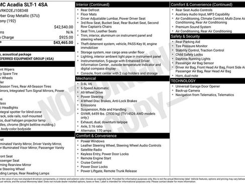 Used 2014 GMC Acadia SLT AWD/4WD image 10