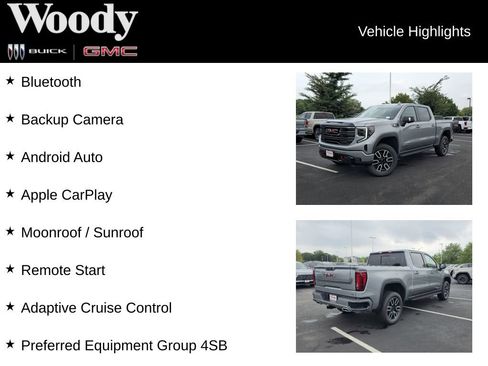 New 2026 GMC Sierra 1500 AT4 w/ AT4 Premium Package AWD/4WD image 3