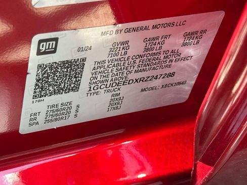 Certified 2024 Chevrolet Silverado 1500 RST w/ RST All Star Premium Package AWD/4WD image 21