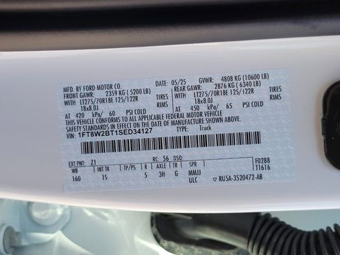 New 2025 Ford F250 XL w/ STX Appearance Package image 14