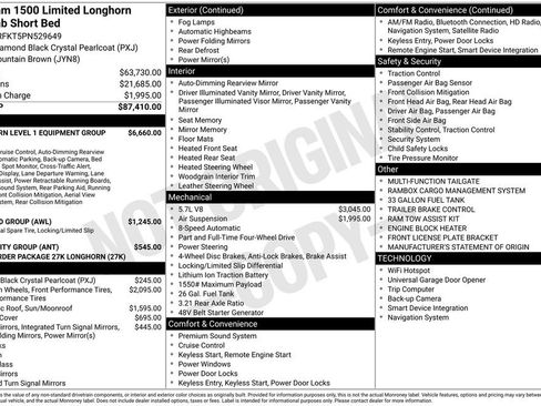 Used 2023 RAM 1500 Limited image 38
