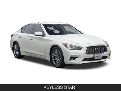 Used 2024 INFINITI Q50 Luxe w/ Cargo Package RWD image 2