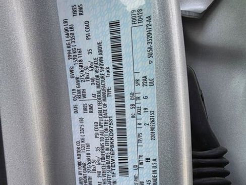 Used 2019 Ford F150 XLT w/ Equipment Group 302A Luxury image 27