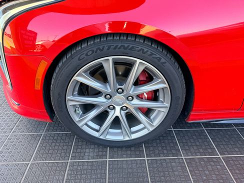 Used 2021 Cadillac CT4 V w/ Technology Package RWD image 28
