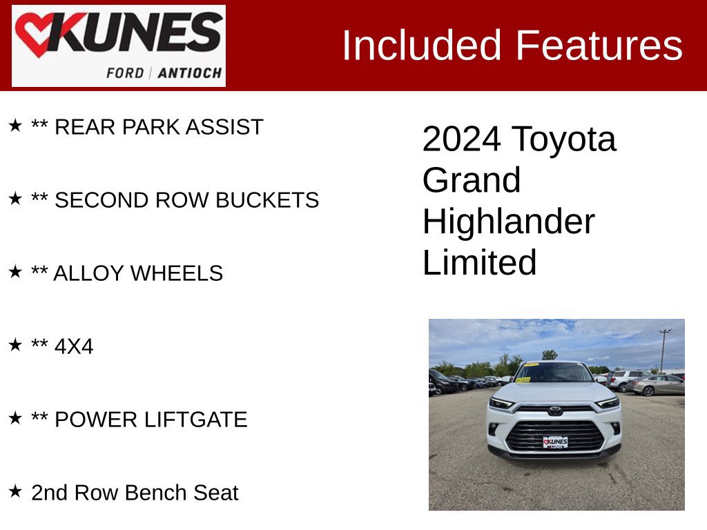 Used 2024 Toyota Grand Highlander AWD image 4