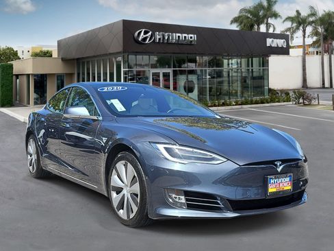 Used 2020 Tesla Model S Long Range Plus AWD/4WD image 1