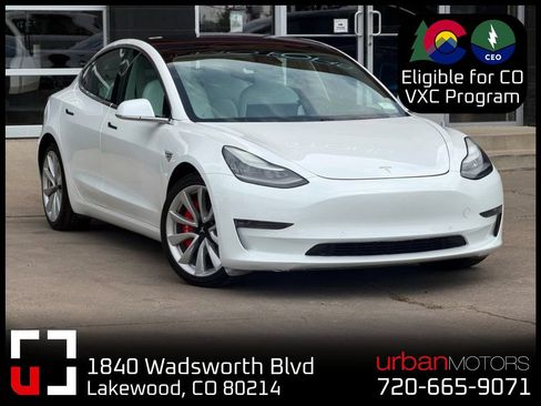 Used 2020 Tesla Model 3 Long Range AWD/4WD image 1