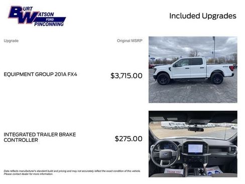 New 2025 Ford F150 STX w/ Equipment Group 201A FX4 image 3