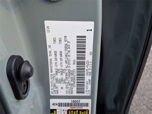 New 2025 Toyota Tundra Platinum image 14