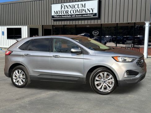 Used 2021 Ford Edge Titanium w/ Cargo Accessory Package image 1