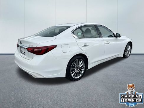 Used 2022 INFINITI Q50 Luxe w/ Cargo Package AWD/4WD image 3