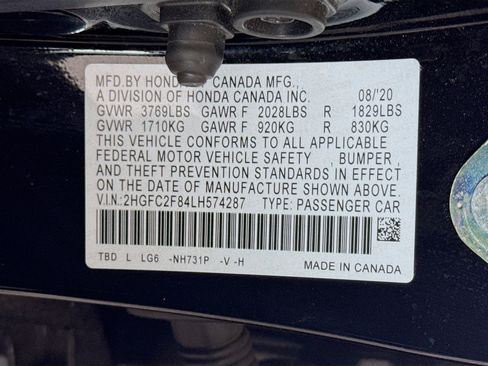 Used 2020 Honda Civic Sport image 40