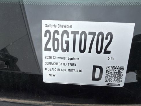 New 2026 Chevrolet Equinox LT w/ LPO, Floor Liner Package image 19
