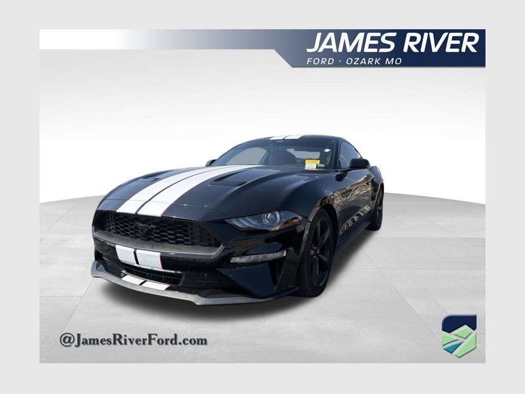 Used 2021 Ford Mustang Coupe w/ Black Accent Package RWD image 1