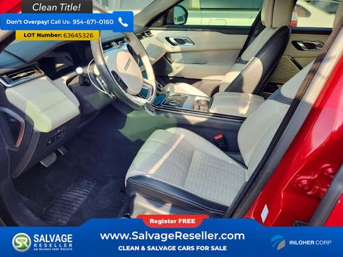 Used 2018 Land Rover Range Rover Velar R-Dynamic HSE AWD/4WD image 9
