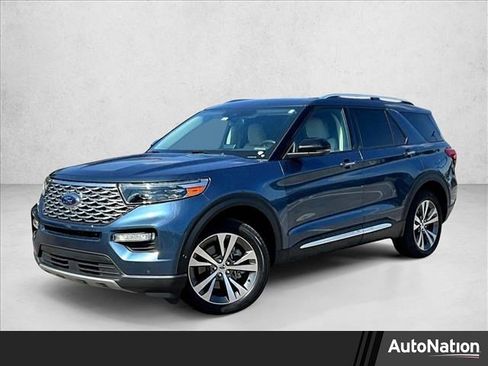 Used 2020 Ford Explorer Platinum w/ Premium Technology Package image 1
