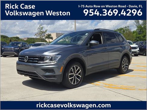 Certified 2021 Volkswagen Tiguan S FWD image 1