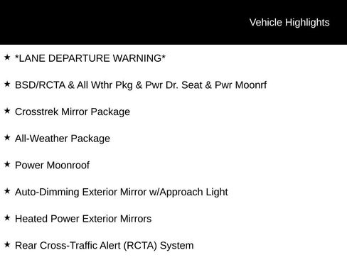 Used 2025 Subaru Crosstrek 2.0i Premium image 6