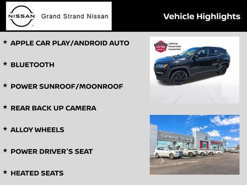 Used 2021 Jeep Compass Latitude w/ Sun and Sound Group AWD/4WD image 4
