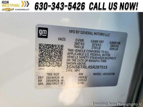 New 2025 Chevrolet Tahoe High Country image 21