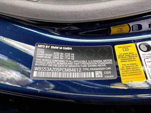 Used 2023 BMW M4 Coupe w/ Parking Assistance Package image 31